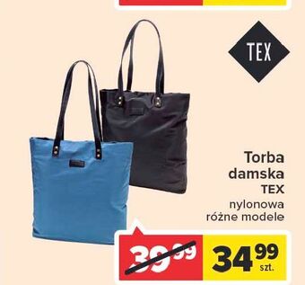 Carrefour Torba damska tex oferta