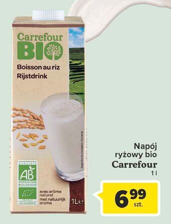 Carrefour Market Napój ryżowy carrefour bio oferta