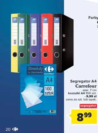 Carrefour Market Segregator a4 carrefour oferta