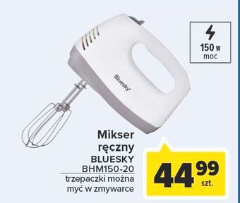 Carrefour Mikser reczny bhm150-20 bluesky oferta