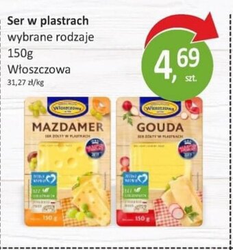 Passa Włoszczowa Ser w plastrach 150 g oferta