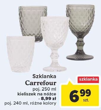 Carrefour Kieliszek na nóżce 240 ml carrefour oferta
