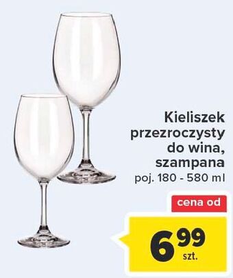 Carrefour Kieliszek do szampana 180 ml oferta