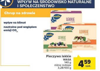 Carrefour Pieczywo lekkie pszenne wasa oferta