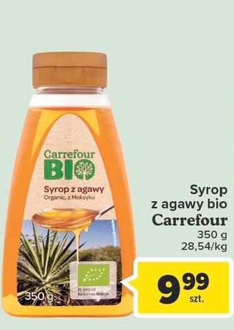 Carrefour Syrop z agawy carrefour bio oferta