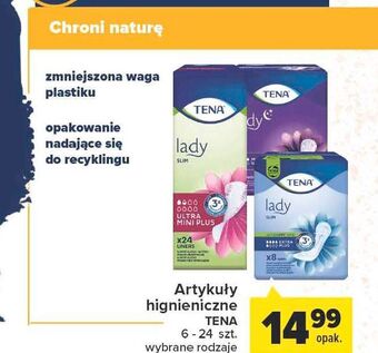 Carrefour Podpaski maxi night tena lady oferta