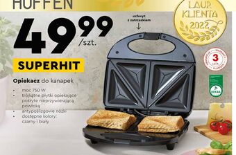 Biedronka Opiekacz do kanapek 750 w hoffen oferta