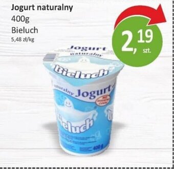 Passa Bieluch Jogurt naturalny 400 g oferta
