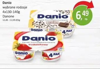 Passa Danone Danio 4 x 130-140 g oferta