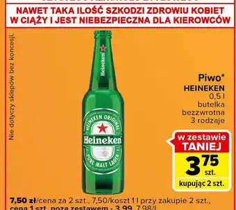 Carrefour Express Piwo heineken silver oferta