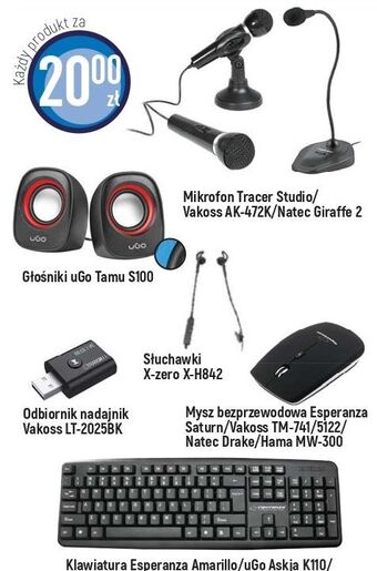 E.Leclerc Mysz mw-300 czarna hama oferta