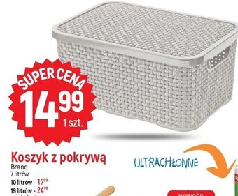 E.Leclerc Koszyk rattanowy z pokrywą 19 l branq oferta