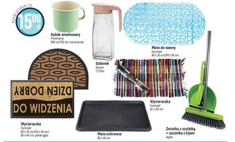 E.Leclerc Szczotka z kijem + zmiotka szufelka agilla oferta