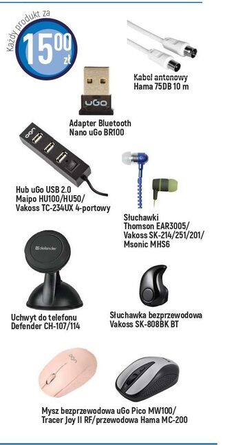 E.Leclerc Mysz bezprzewodowa joy ii tracer oferta