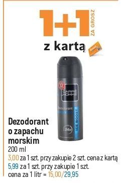 E.Leclerc Dezodorant morski wiodąca marka carre homme oferta