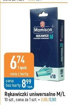 E.Leclerc Rękawiczki jednorazowe rozm. l wiodąca marka mamison oferta