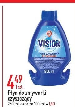 E.Leclerc Płyn czyszczący do zmywarek wiodąca marka visior oferta