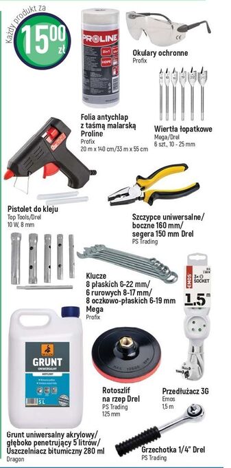 E.Leclerc Klucze płaskie 6-22 mm profix oferta