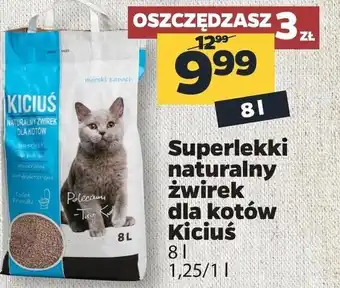 Netto Superlekki naturalny żwirek 8l oferta