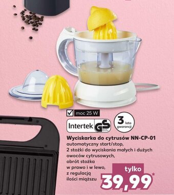 Kaufland Wyciskarka do cytrusów NN-CP-01 oferta
