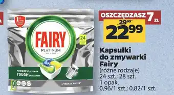 Netto Kapsułki do zmywarki Fairy 24szt. oferta