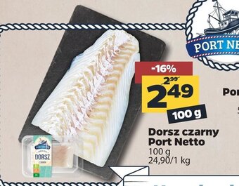 Netto Dorsz czarny Port Netto 100g oferta