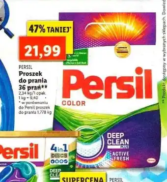 Lidl Proszek do prania 2,34kg oferta