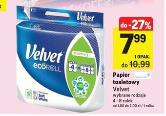 Intermarche Papier toaletowy Velvet oferta