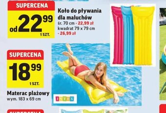 Intermarche Materac plażowy oferta