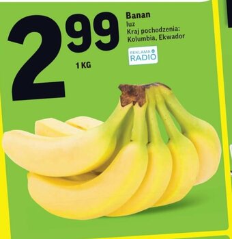 Intermarche Banan 1kg oferta