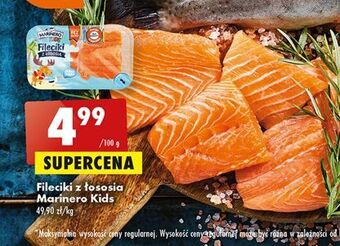 Biedronka Fileciki z łososia marinero kids oferta