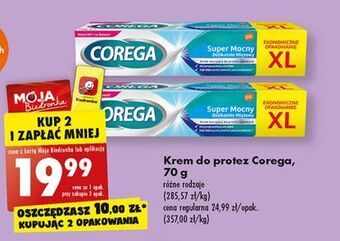 Biedronka Krem mocujący do protez corega super mocny oferta