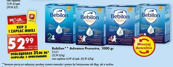 Biedronka Mleko 4 bebilon advance pronutra oferta