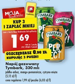 Biedronka Napój mango pomarańcza tymbark 1936 oferta