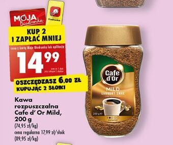 Biedronka Kawa cafe d'or mild oferta