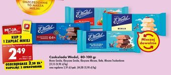 Biedronka Czekolada biała e. wedel oferta