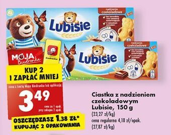 Biedronka Ciastka czekoladowe lu petitki lubisie oferta