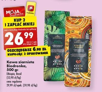 Biedronka Kawa ziarnista brasil mogiana biedronka oferta