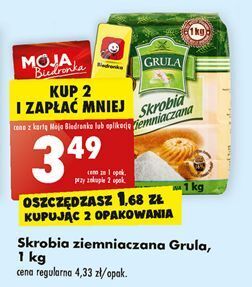 Biedronka Skrobia ziemniaczana grula oferta