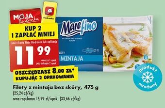 Biedronka Filet z mintaja mare fino oferta