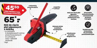 Netto Nóż do cięcia płyt gipsowych toolex oferta