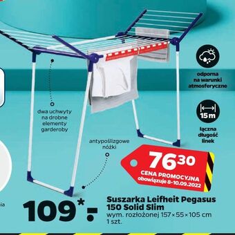 Netto Suszarka pegasus 150 solid slim leifheit oferta