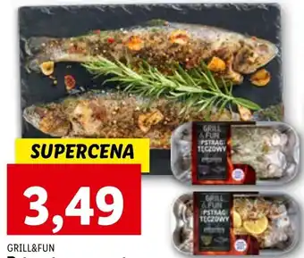 Lidl Pstrąg tęczowy grill&fun oferta