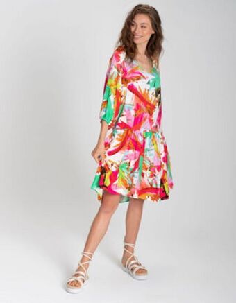 Takko Fashion Dział damski sukienka - wiskoza oferta