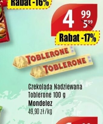 Czekolada nadziewana Toblerone 100g