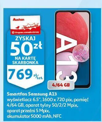 Smartfon a13 samsung