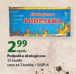 Auchan Podpałka ekologiczna oferta