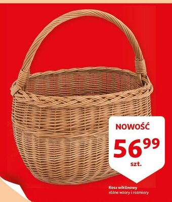Auchan Kosz wiklinowy oferta