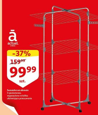 Auchan Suszarka zawieszana 3-poziomowa actuel oferta