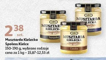 Auchan Musztarda kielecka sarepska społem kielce oferta
